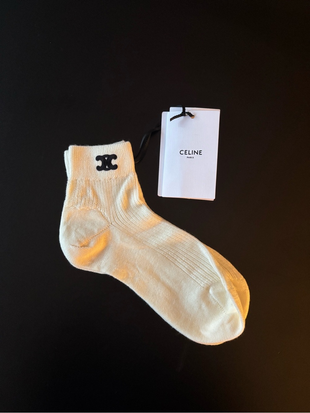 NWT Celine Paris socks - Picture 3 of 3